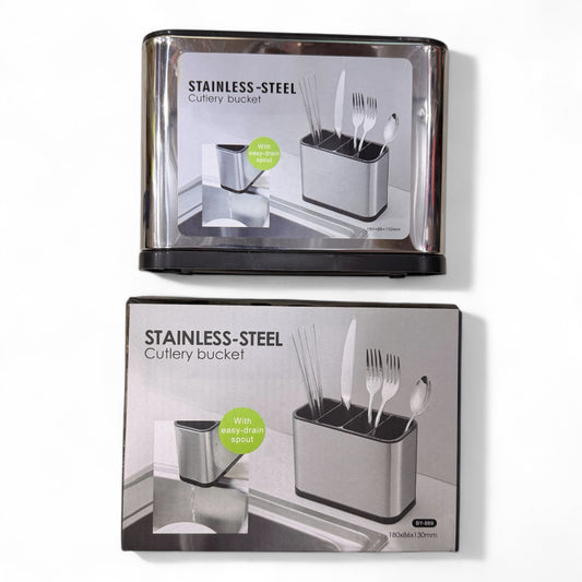 Porta Cubiertos Acero Inoxidable Desarmable - Fácil Lavado | Diki Shop