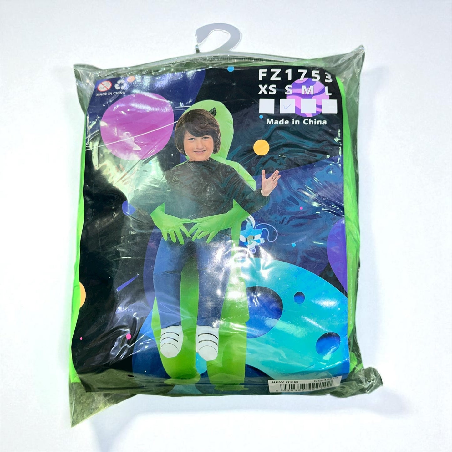 Disfraz Alien 2 Inflable Niño con Inflador - Halloween Chile | Diki Shop