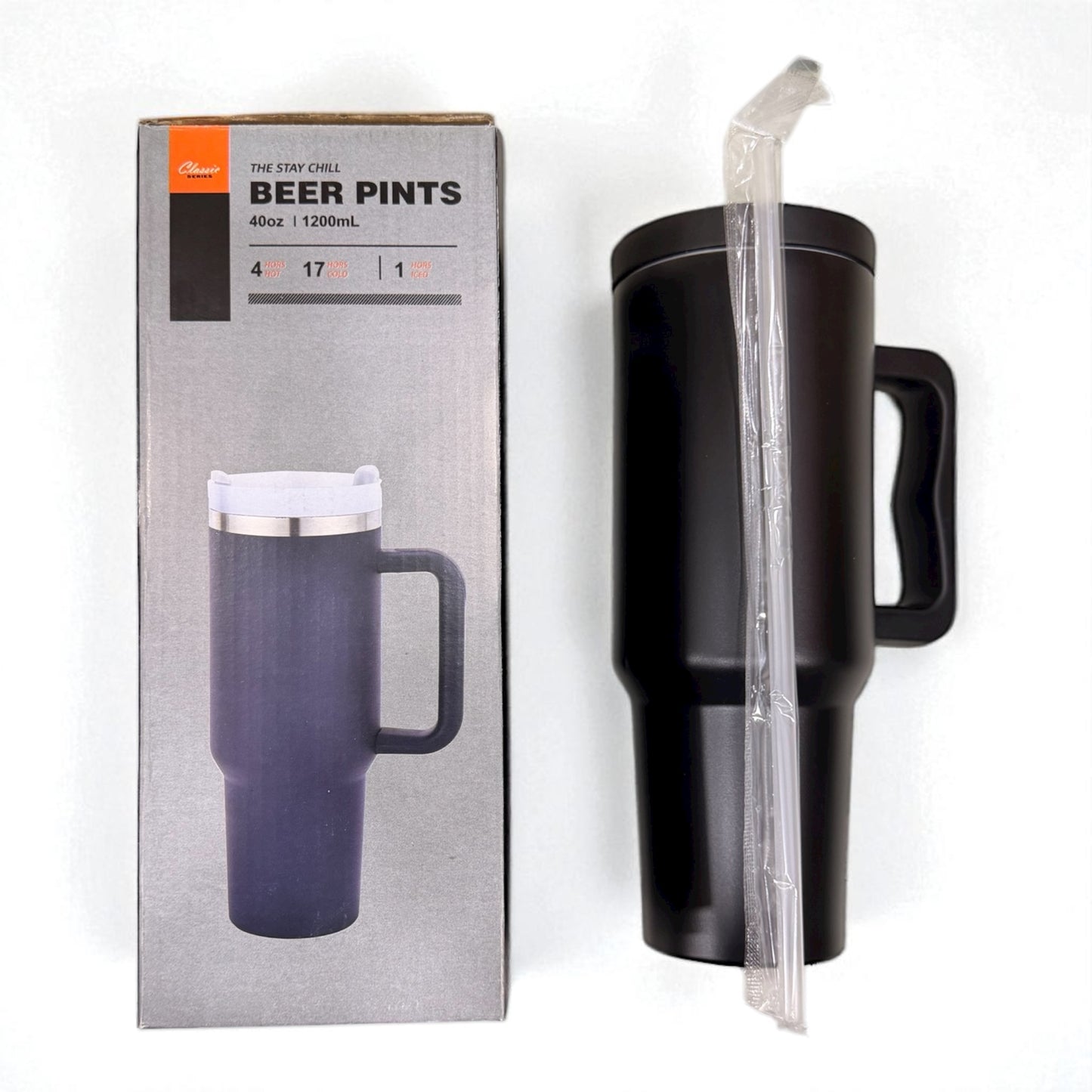 4 Vasos Térmicos 1.2L - Mantienen Temperatura Fría y Caliente | Diki Shop