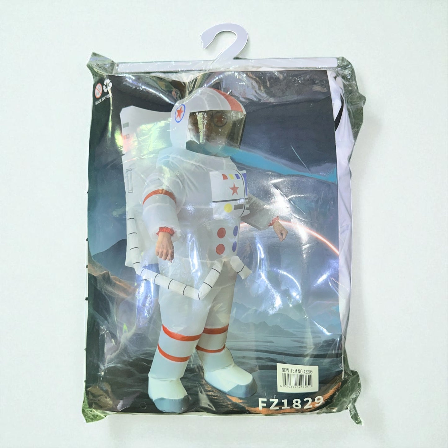 Disfraz Astronauta Inflable Adulto con Inflador - Fiestas Chile | Diki Shop