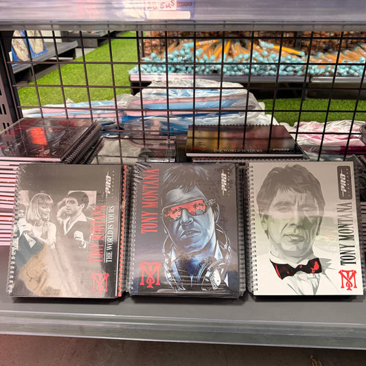 4 Cuadernos surtidos - Tony Montana