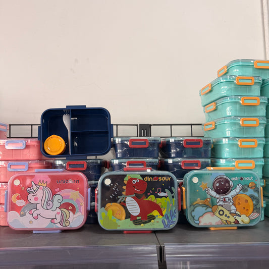 Lonchera Infantil de Plástico | Lunch para Niños Colegio