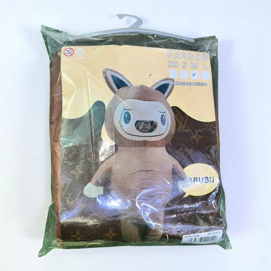 Disfraz Labubu Inflable Niño con Inflador - Fiestas Chile | Diki Shop