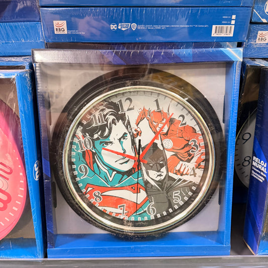 Reloj liga de la justicia 30cm - DC