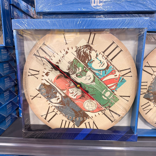Reloj liga de la justicia 31cm - DC
